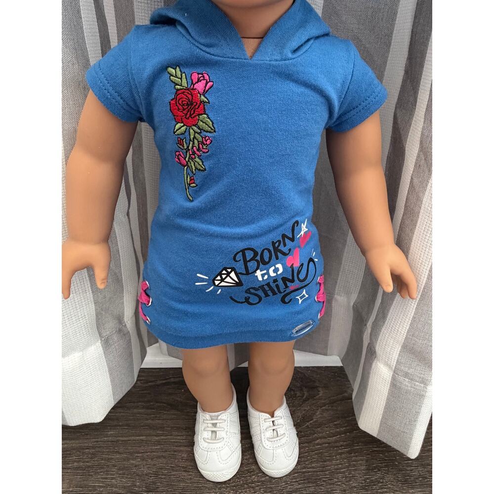 Retired 2017 AMERICAN GIRL TRULY ME 18" DOLL #90 STREET CHIC GRAFFITI - Picture 5 of 7